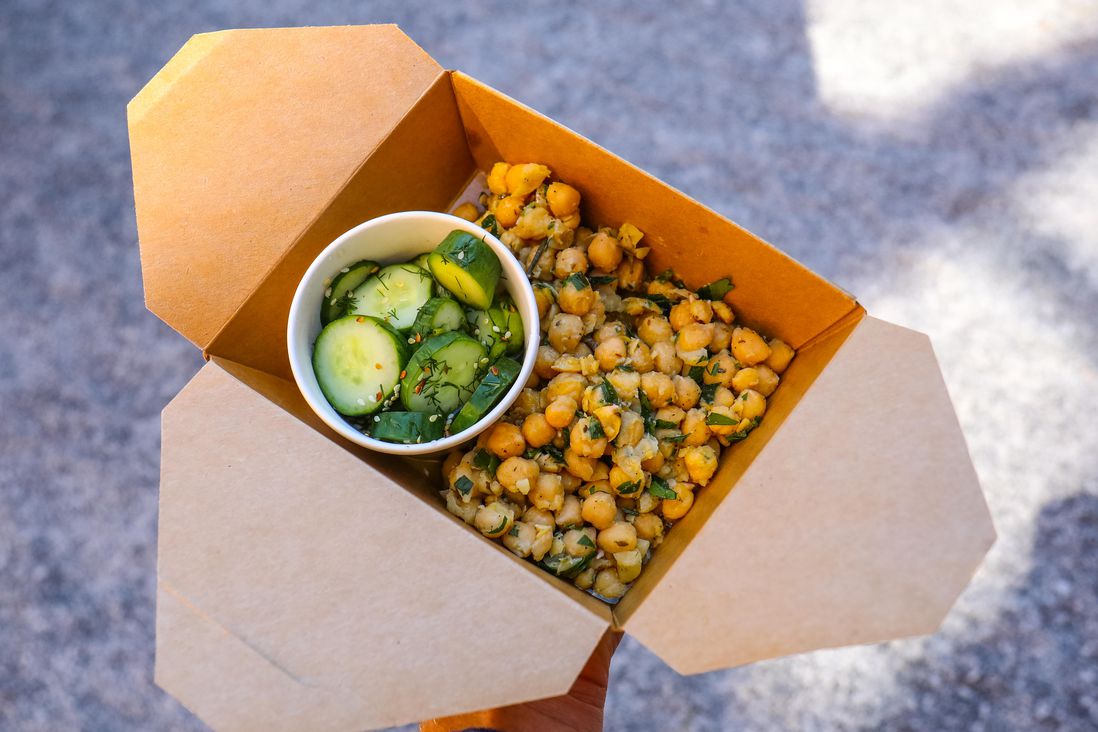 Cold Chickpea Salad from Mina's ($14)